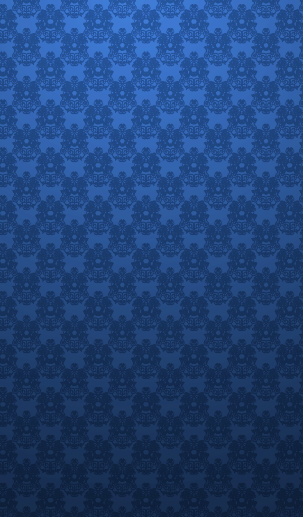 Королевские вензеля, голубой фон