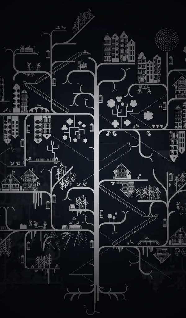 Электрическая схема города