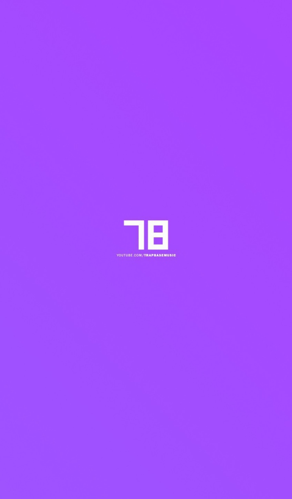 Seventy-eight, purple background