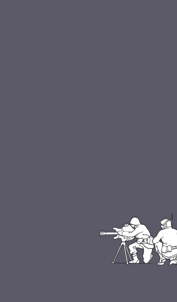 Солдаты с музыкальными инструментами, фон