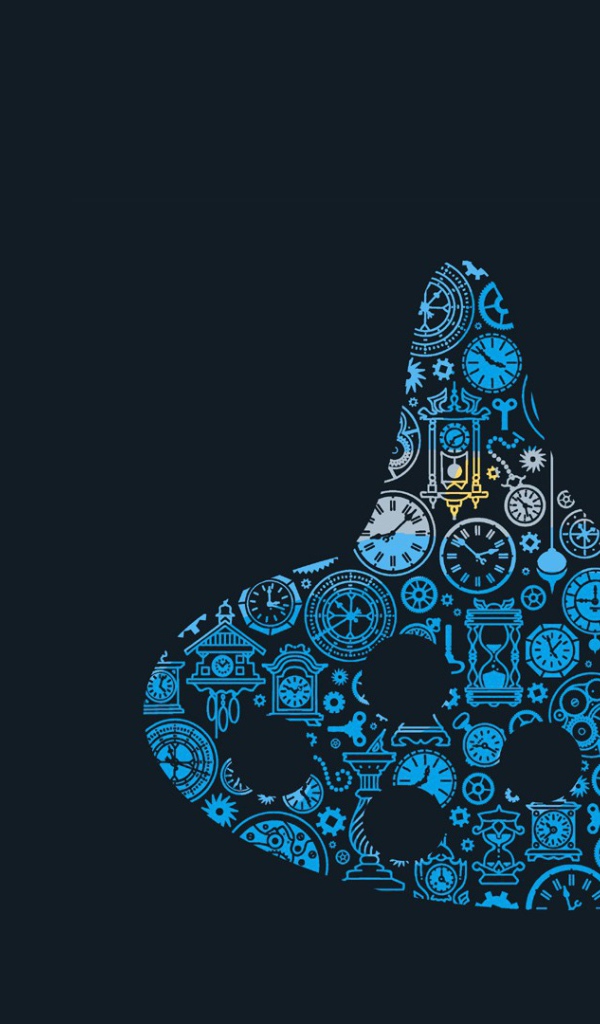 Подводная лодка из часов