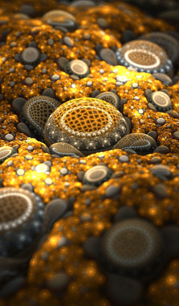 Вещество под микроскопом