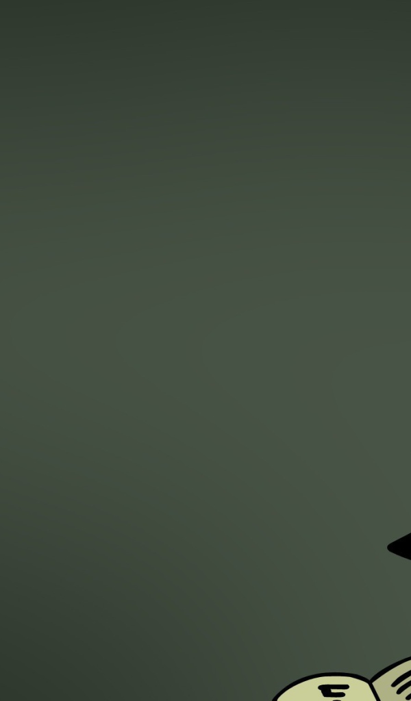 Удивленный папа, темный фон