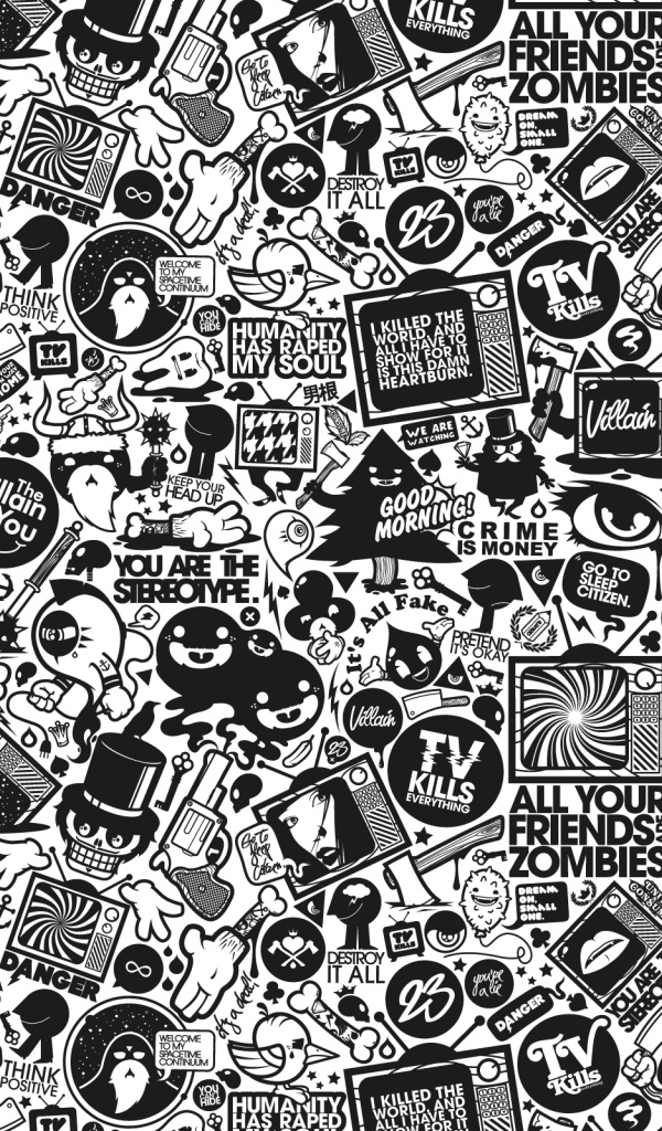 Фон из рисунков