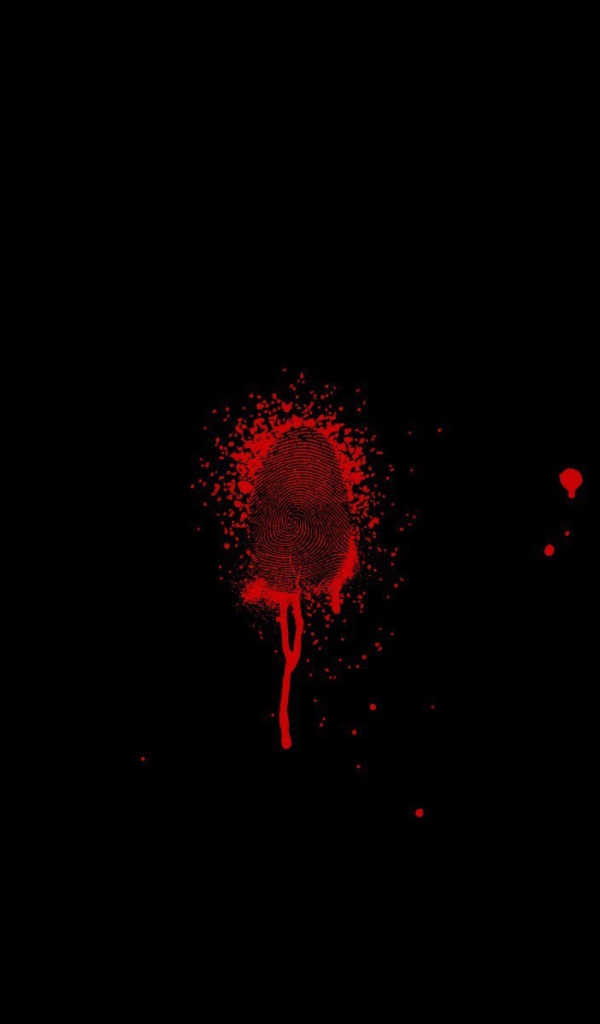 Отпечаток в капле крови