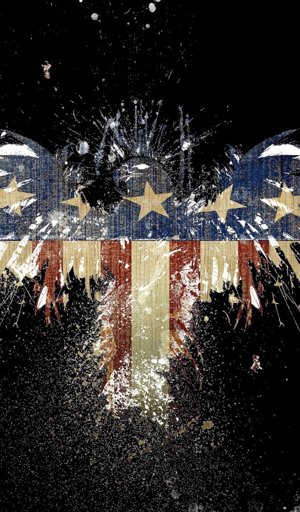 Символ орел, флаг США