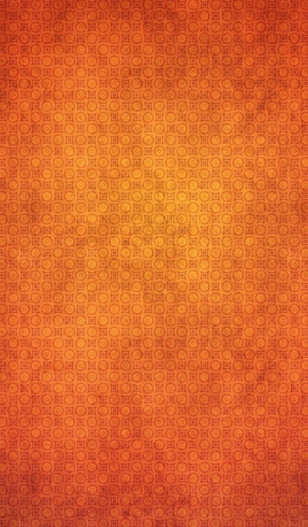 Текстура круги и квадраты на оранжевом фоне
