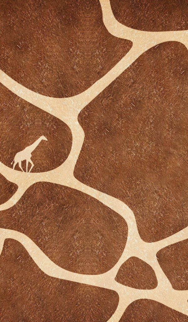 Текстура шкуры жирафа