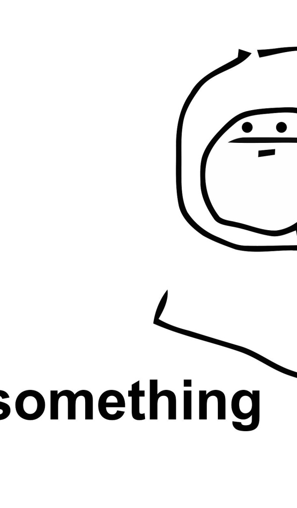 Это что-то, мем белый фон