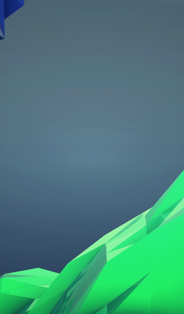 Трехцветная конструкция на сером фоне