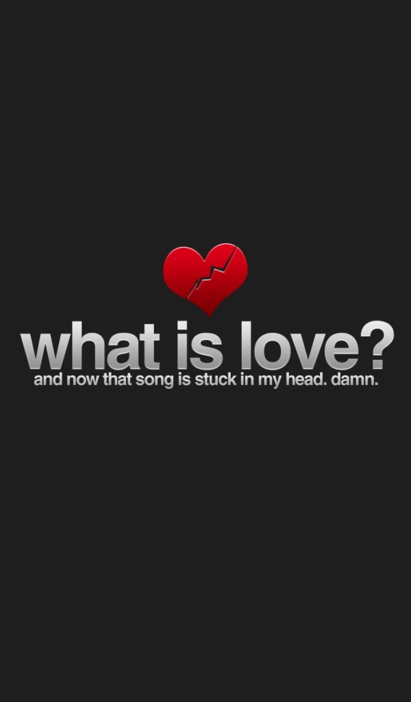Что такое любовь, фон