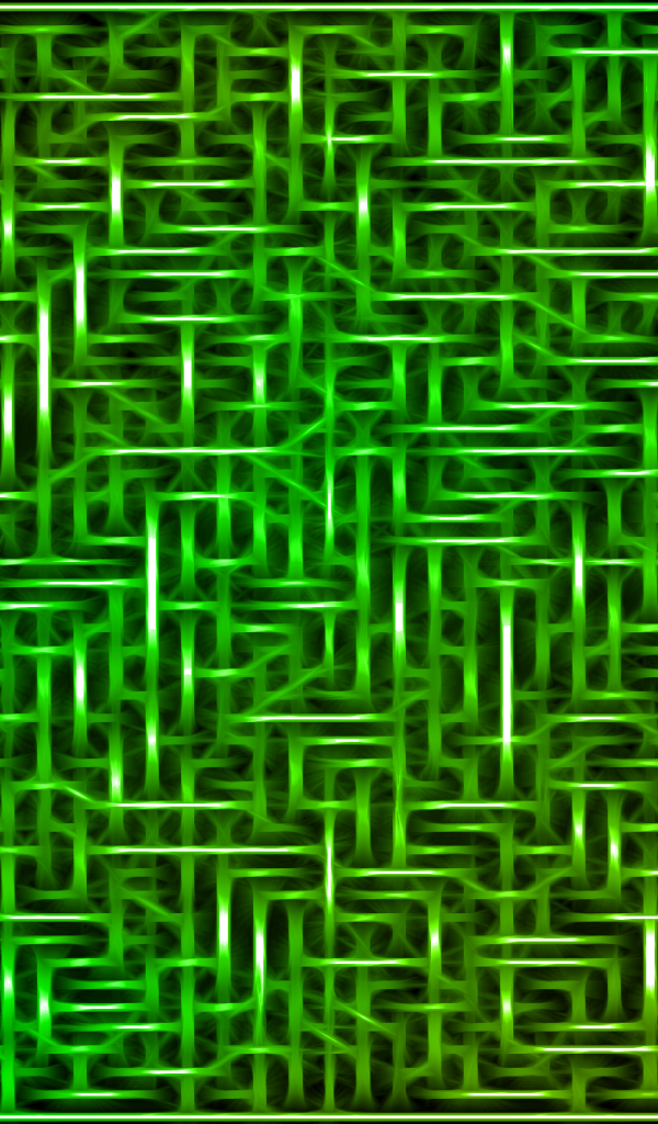 Переплетение волокон, зеленый фон