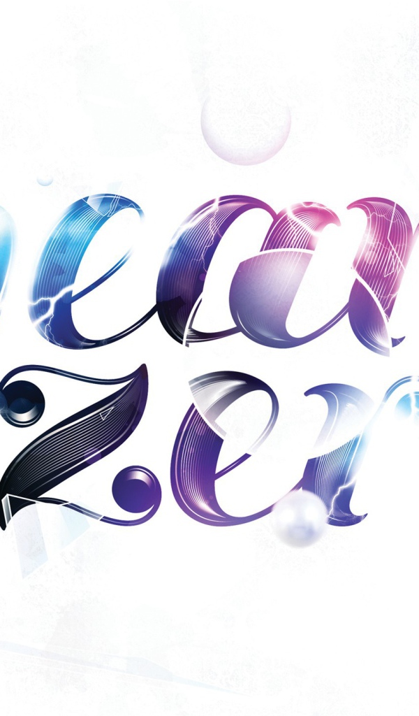 Нулевой год, белый фон