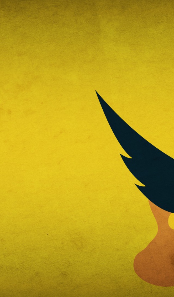 Желтый фон, Hawkgirl комикс Марвел