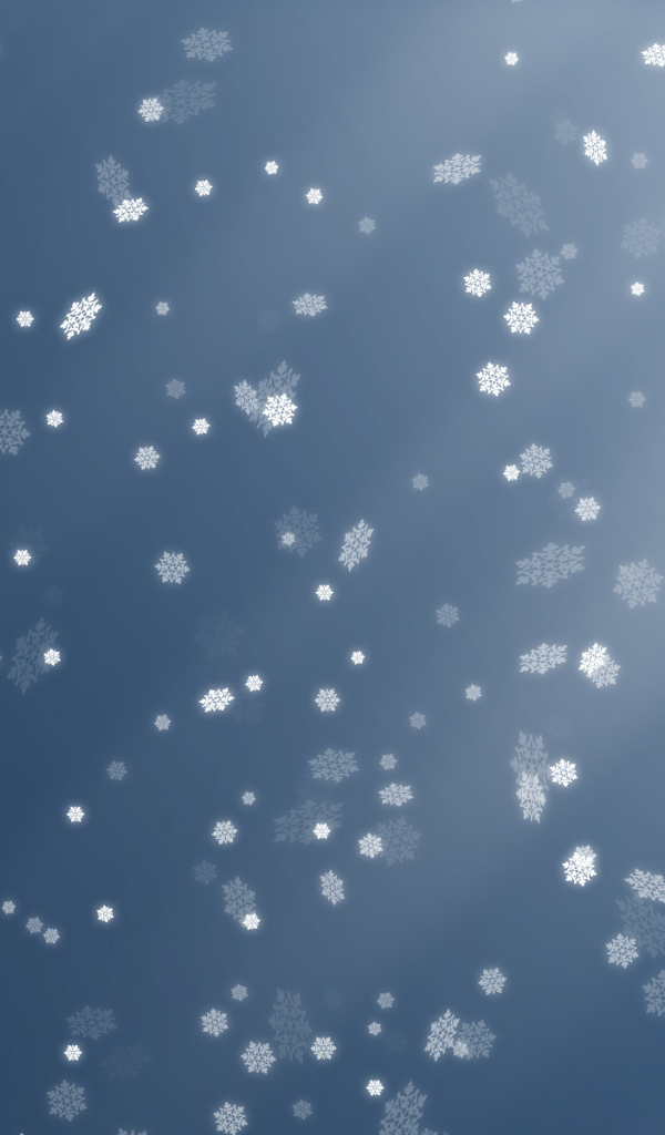 Снежинки на сером фоне
