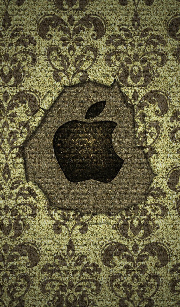 Символ Apple на ковре