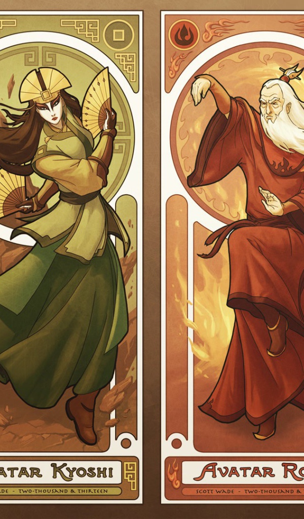 Аватары из мультфильма Легенда о Корре