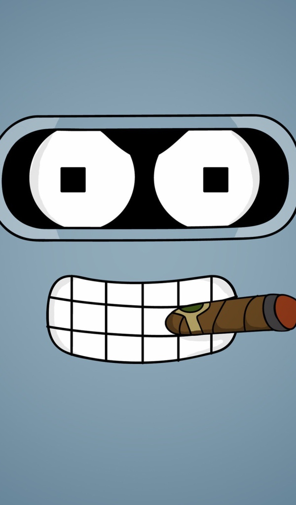 Бендер с сигарой во рту, Футурама