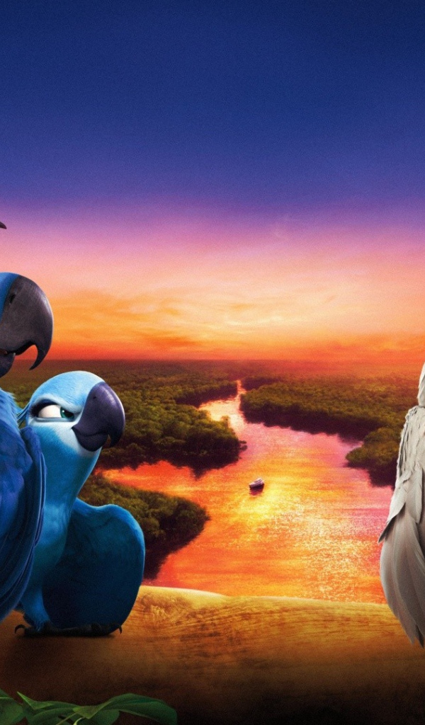 Птицы из мультфильма