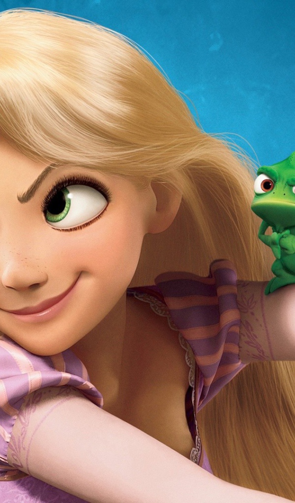 Блондинка принцесса из мультфильма Диснея