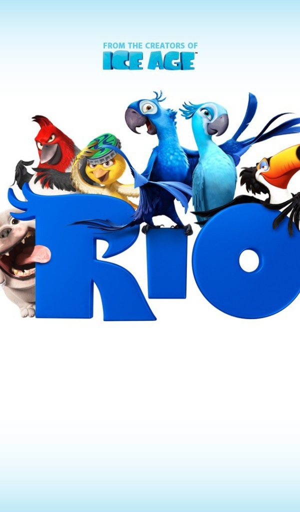 Постер мультфильма Рио