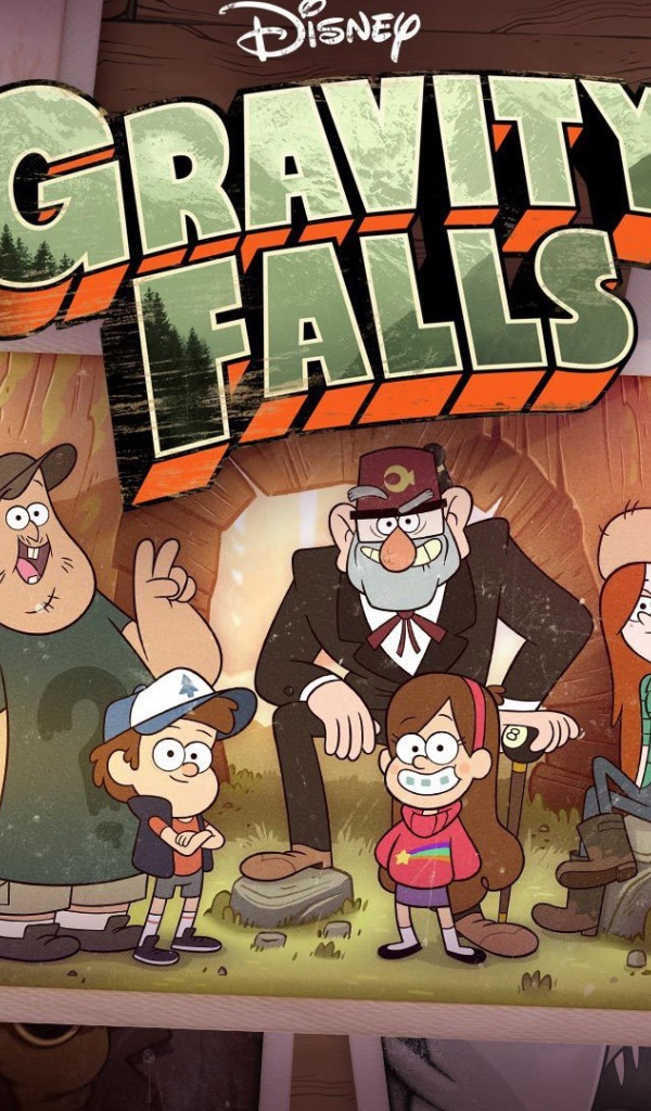 Постер мультфильма Гравити Фолз