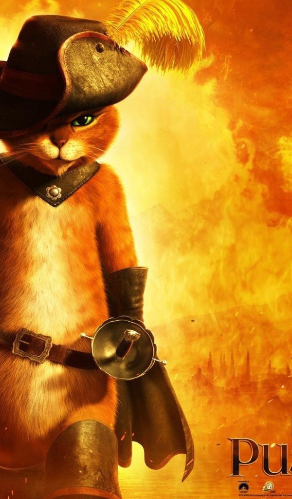 Постер мультфильма Кот в сапогах