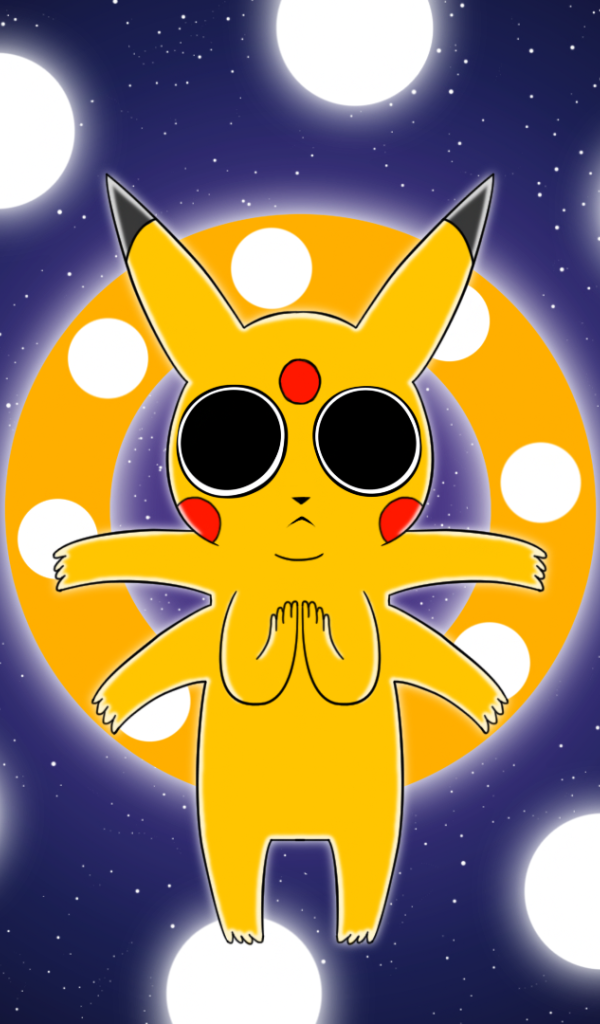 Милый шестирукий покемон