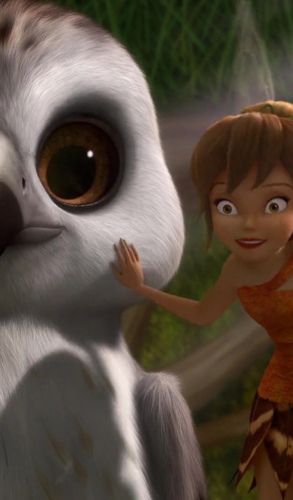 Девочка фея с совой