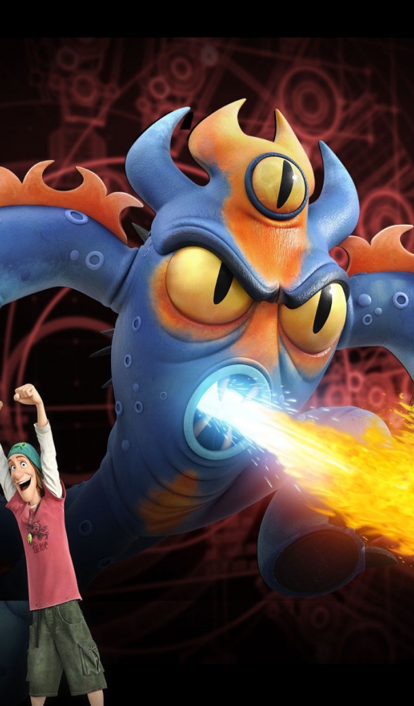 Огненный Фред, мультфильм Город героев