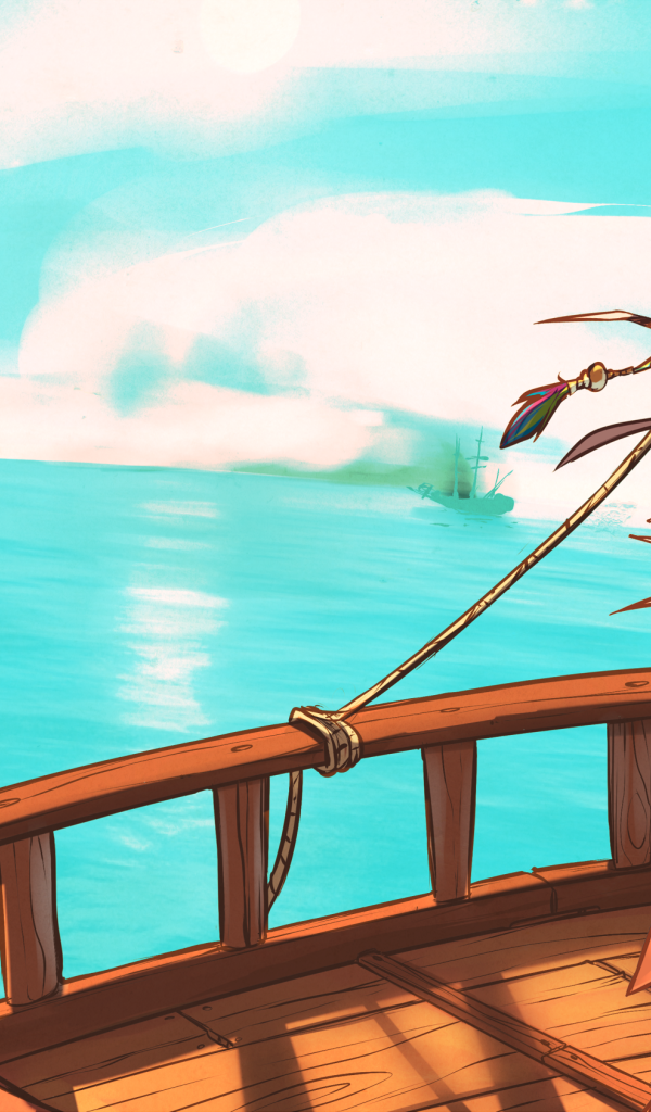 Девушка пират из мультфильма