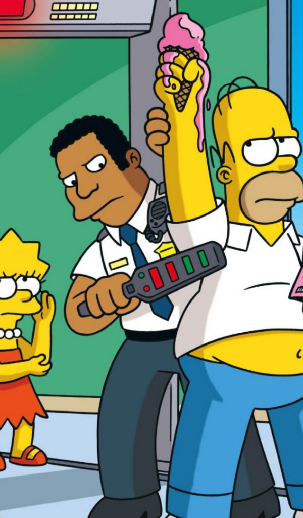 Гомера Симпсона обыскивают