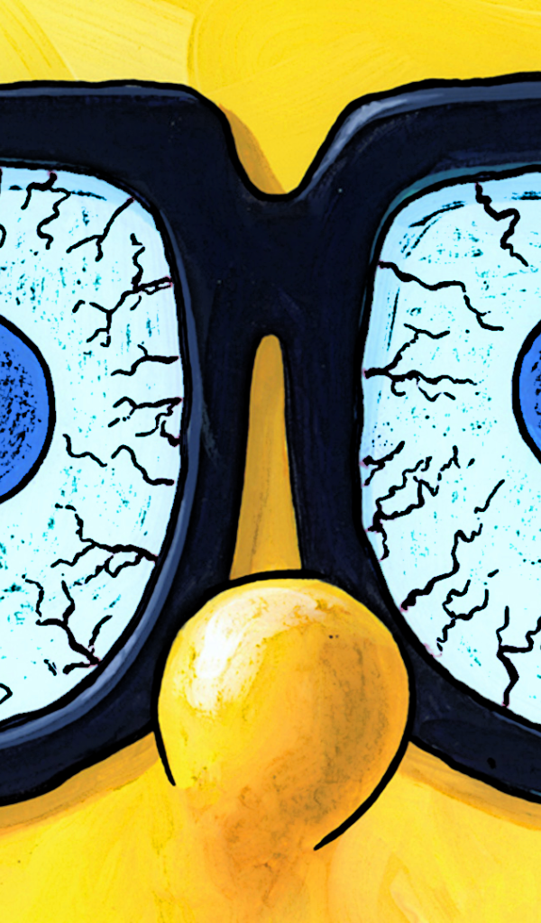 Обиженные глаза Спанч-Боба