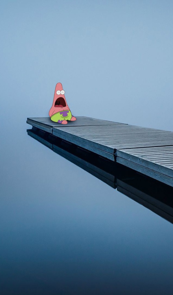 Патрик на причале, Спанч Боб