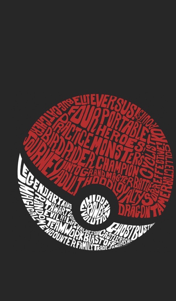 Покебол из букв