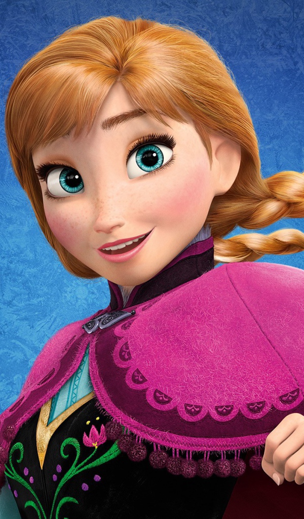 Рыжая девочка в мультфильме Холодное сердце