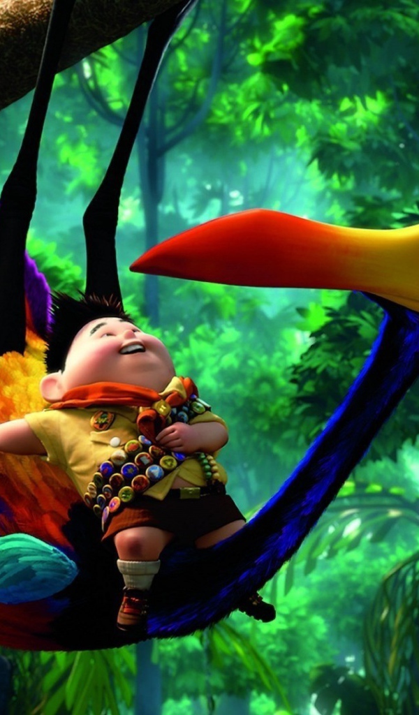 Скаут на птице, мультфильм