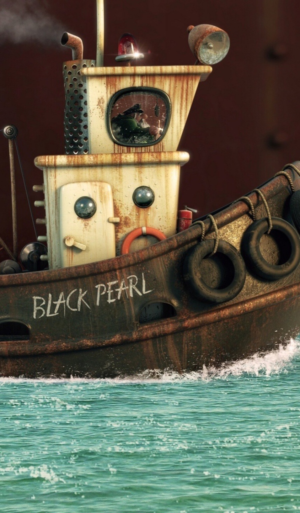 Корабль Черная жемчужина, мультфильм