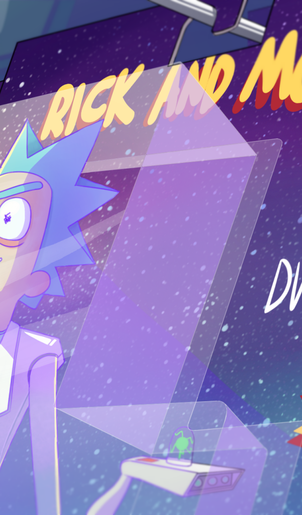 Кадр из мультфильма Рик и Морти