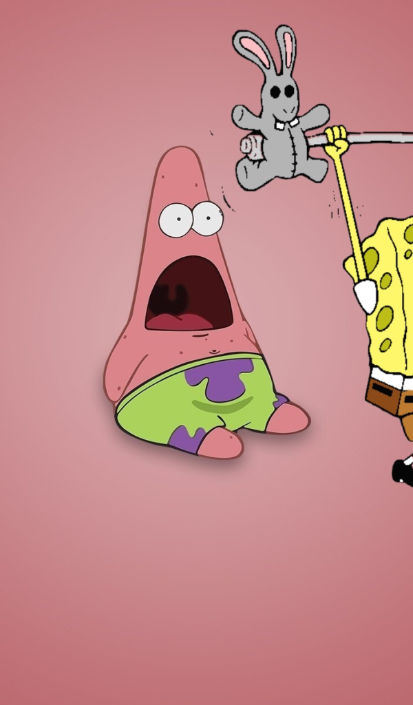 Спанч-Боб занимается спортом