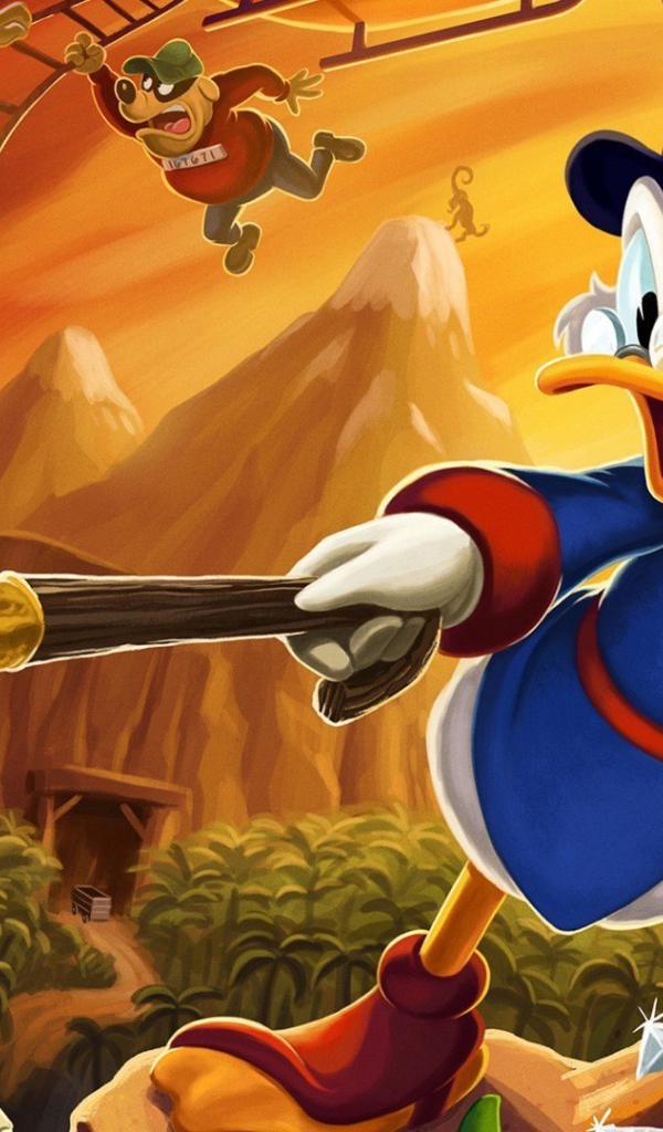 Главный герой мультфильма Утиные истории