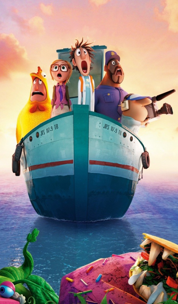 Путешественники прибыли в экзотическую страну, мультфильм