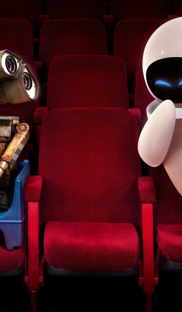 WALL·E с другом в кинотеатре