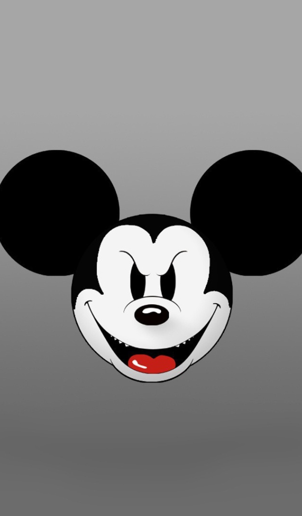 Злая мордочка Микки Мауса