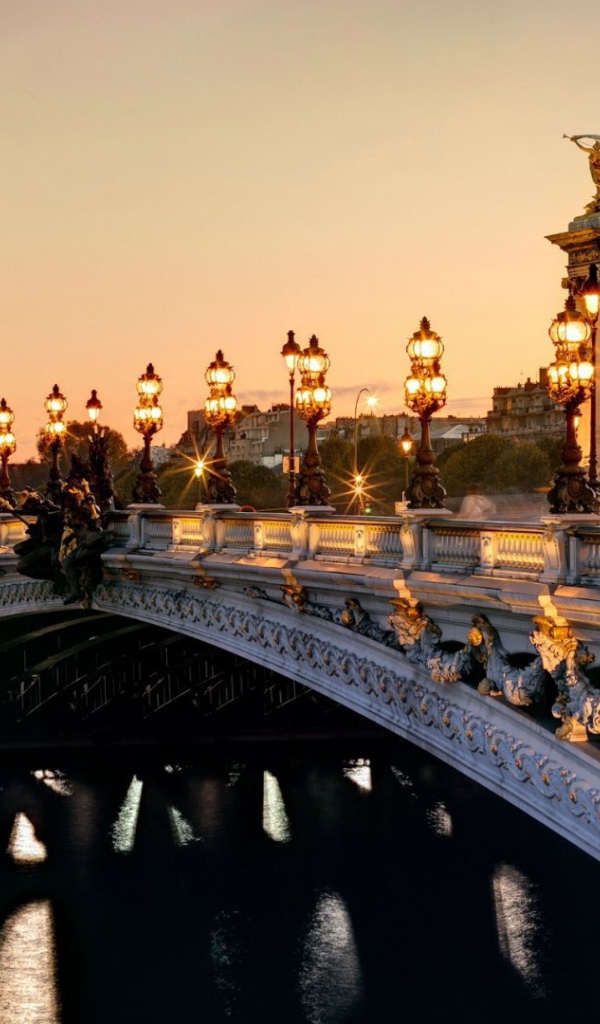 Мост Александра III в Париже