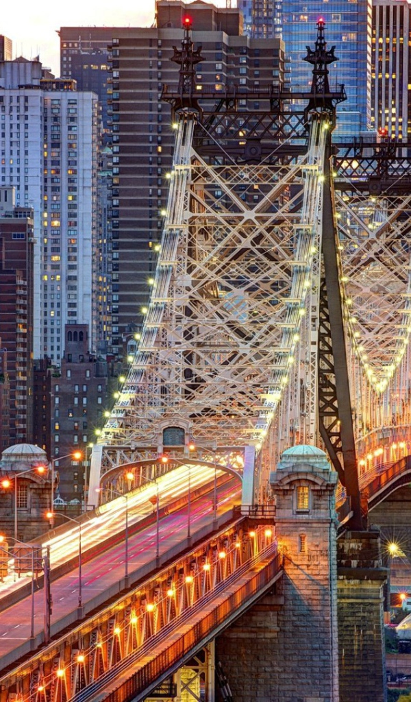 Мост в большом Нью-Йорке