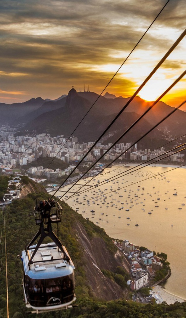 Канатная дорога в Рио-де-Жанейро