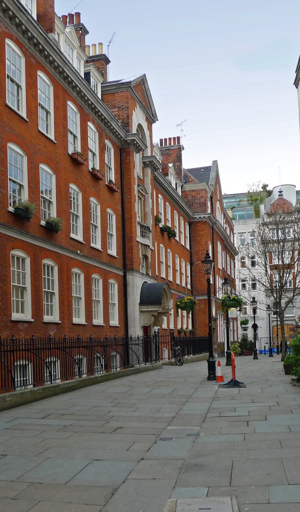 Уютная улочка в Европейском городе