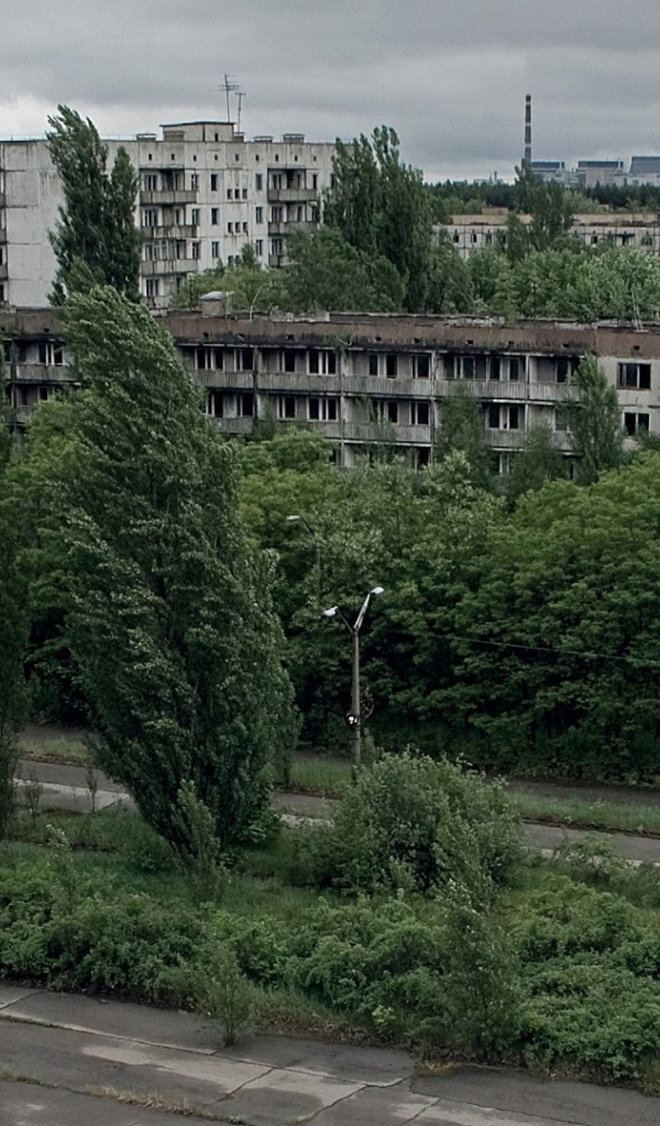 Мертвый город в Чернобыле