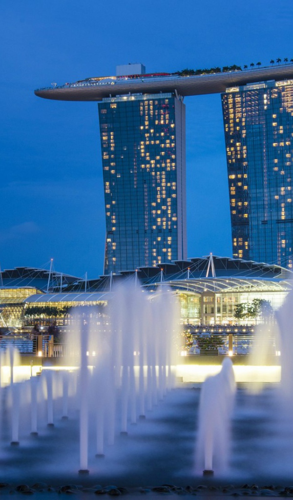 Фонтаны в Сингапуре